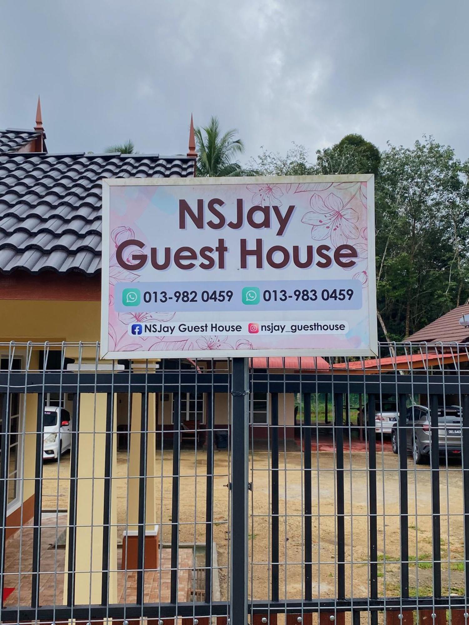 Nsjay Guest House Kampong Gong Balai Exterior foto